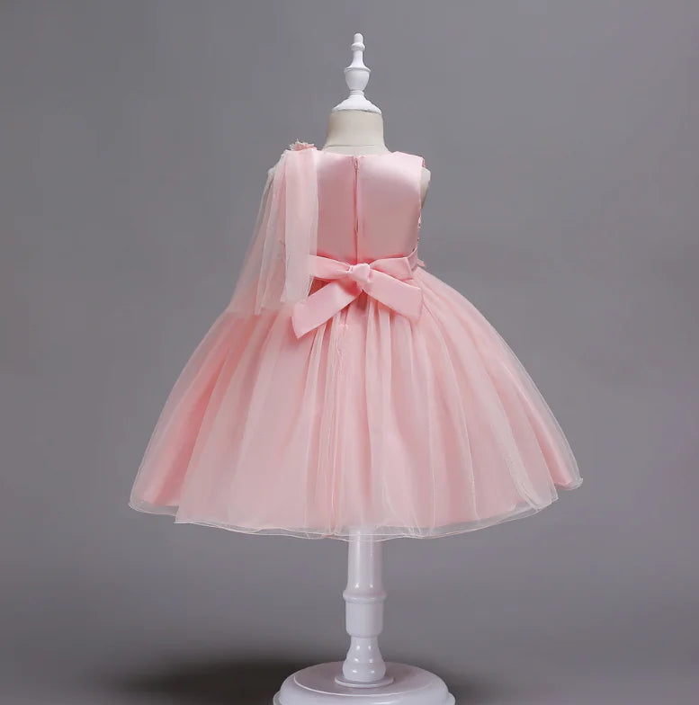 Bowknot Tulle Dress, Elegant Tulle Dress