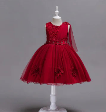 Bowknot Tulle Dress, Elegant Tulle Dress