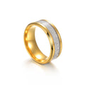 Men's Titanium Steel Mist Pine Wedding Ring